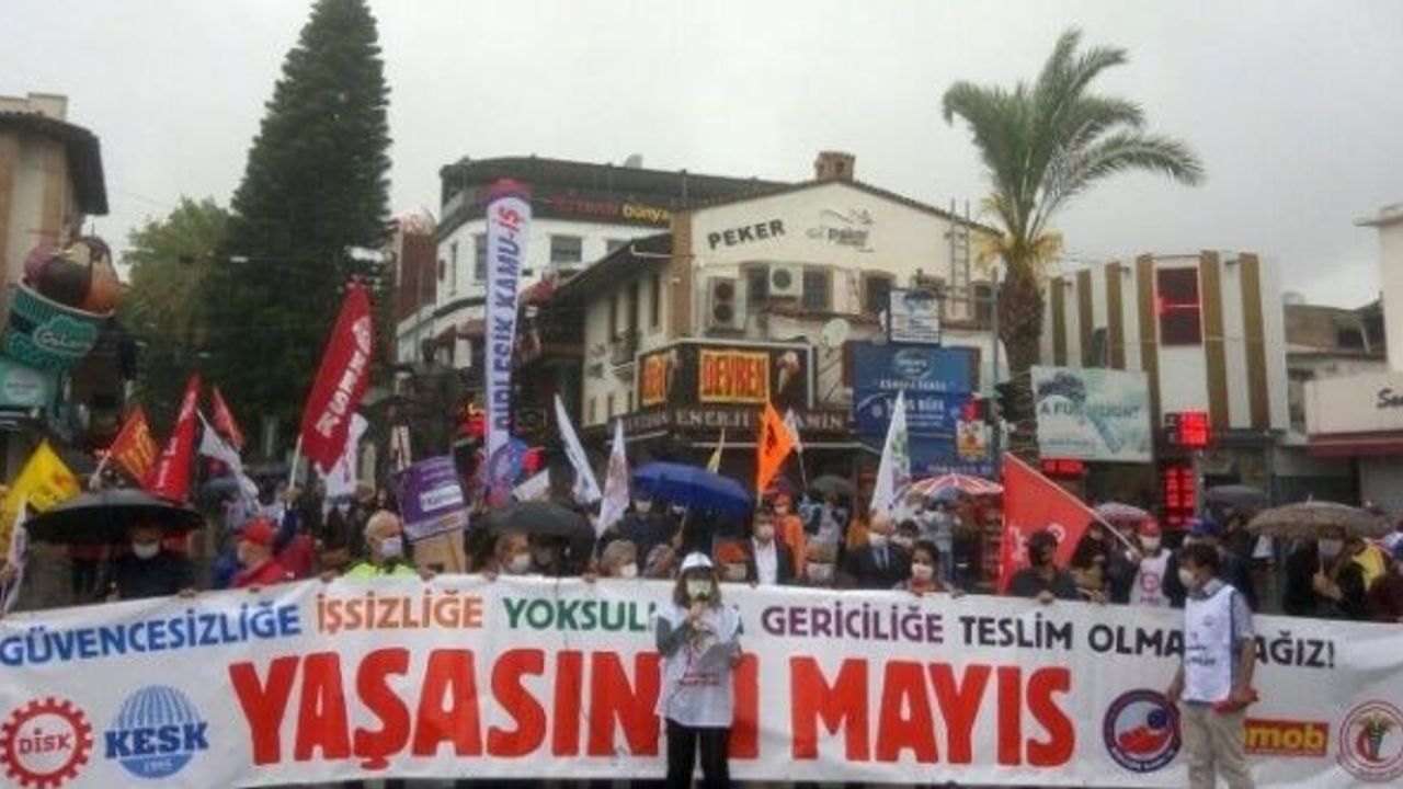 Antalya’dan çağrı: 1 Mayıs’ta alanlara, 14 Mayıs’ta sandıklara