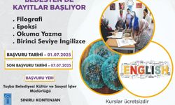 Bedesten Çarşısı’nda Yeni Kurs Kayıtları Başladı
