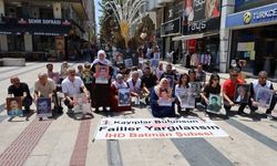 Kayıp yakınları 4 kentte adalet talep etti