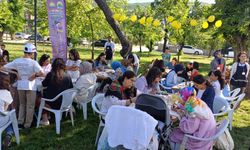 Tatvan Festivali'nde kadınlara özel çanta boyama
