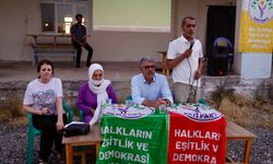 Yemişalan Mezrası'nda Barış ve Demokrasi Buluşması