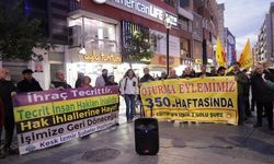 İzmir'de KHK eylemi 350'nci haftasında