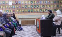 Mazlum Ebdî serbest kalan esirlerle buluştu