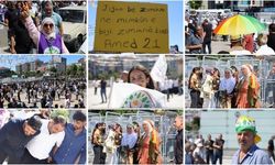 Onbinler ‘özgürlük’ talebiyle Bağcılar Meydanı’nında