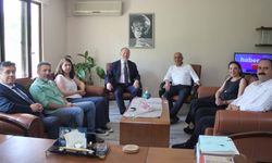 DEM Parti’den Eğitim-Sen’e dayanışma ziyareti