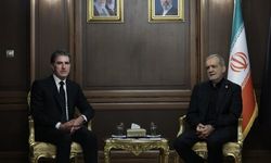 Neçirvan Barzani, Mesud Pezeşkiyan ile görüştü