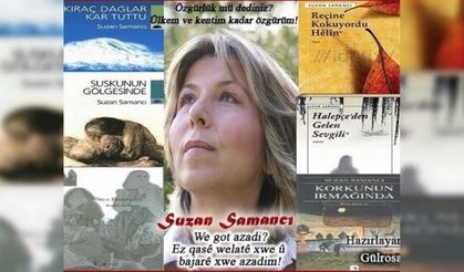 "YİRMİ SORUDA"  TÜRKÇE VE KÜRTÇE EDEBİYATIN DEĞERLİ VE ÖZGÜN  İSİMLERİNDEN SUZAN SAMANCI