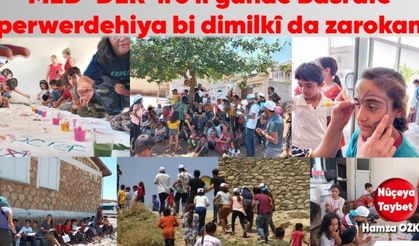 MED-DER' îro li gundê Basrafê perwerdehiya bi dimilkî da zarokan