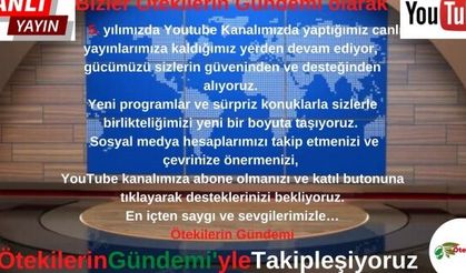 #ÖtekilerinGündemiyleTakipleşiyoruz