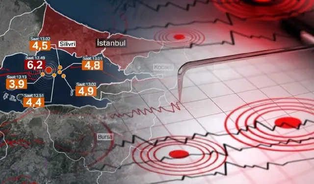 İstanbul'da artçı depremler sürüyor