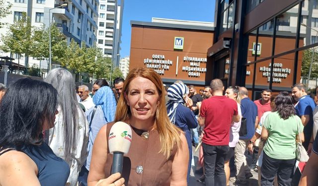 Amed'de “Êdî bes e/ Artık yeter” diyen mali müşavirler