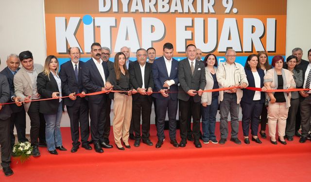 Diyarbakır 9. Kitap Fuarı kapılarını açtı