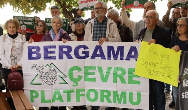 'Koza Altın Bergama için yeni bir facianın habercisi'
