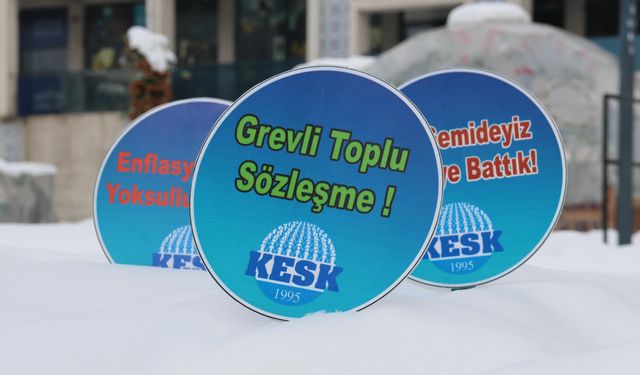 KESK ülke genelinde bir günlük iş bıraktı eylemi yaptı bugün
