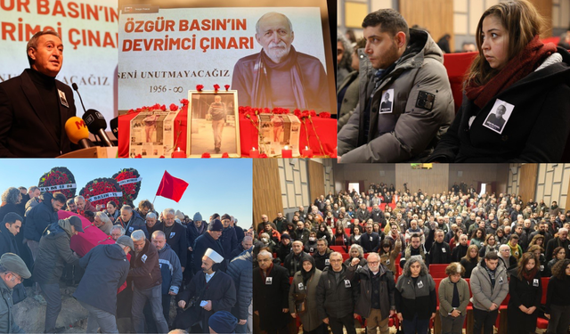Özgür Basın şehidi Aykol’a Ankara’da veda