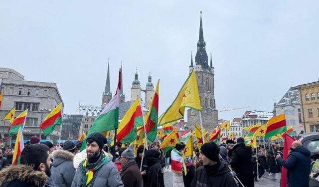 Rojava eylemleri dünya basınında