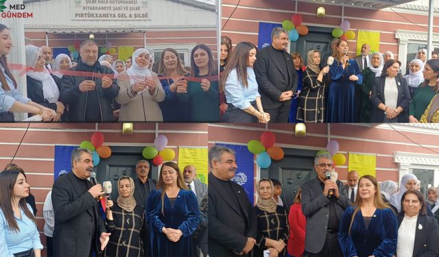 Şilbe Halk Kütüphanesi Coşkuyla Hizmete Açıldı