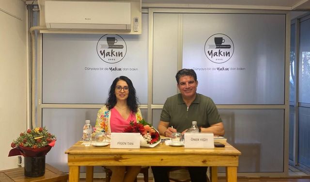 Alsancak’ta Edebiyat Buluşması: Figen Tan ve Öner Yiğit