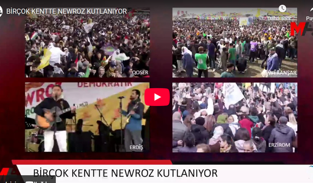 Birçok kentte Newroz kutlaması gerçekleştiriliyor