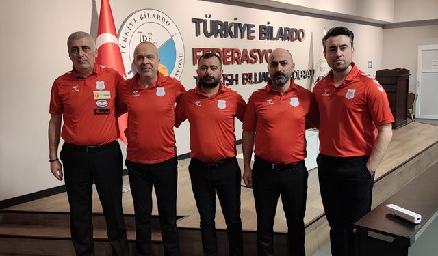Yenişehir Belediyesi Bilardo Takımı Play-Off’a Lider Başladı