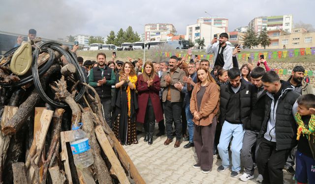 Amed ilçelerinde Newroz coşkusu: Ergani’de kutlama