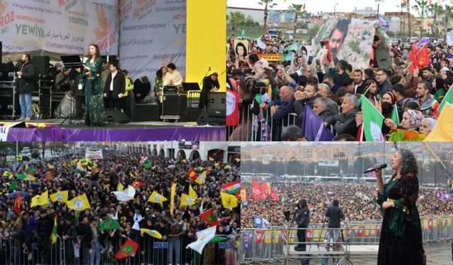 Birçok kentte Newroz coşkuyla kutlandı