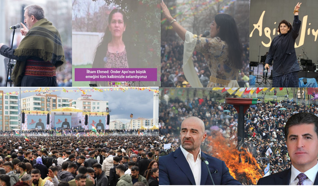 Amed Newroz’dan konuşmalar: Abdullah Öcalan’ın özgürlük