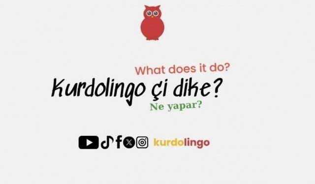 "Kurdolingo platformu sahiplenelim ve yayalım"