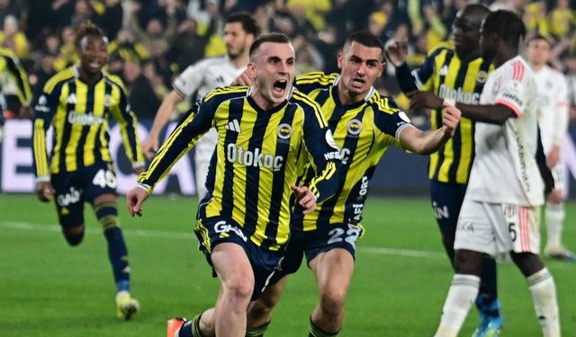 Kadıköy'deki derbide kazanan Fenerbahçe