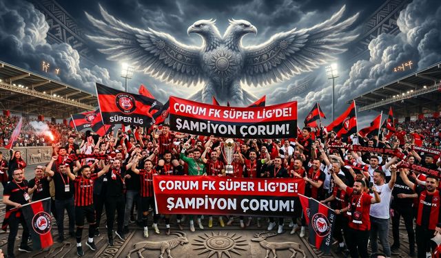Eroğlu’nun Sözü Gerçek Oldu: Çorum FK Süper Lig’de