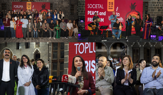 Amed’de Barış Forumu çok dilli konserle sona erdi
