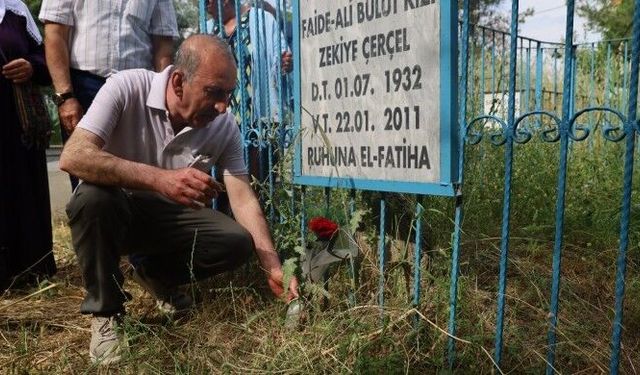 33 yıllık tutsaklıktan sonra anne ve babasının mezarlarına