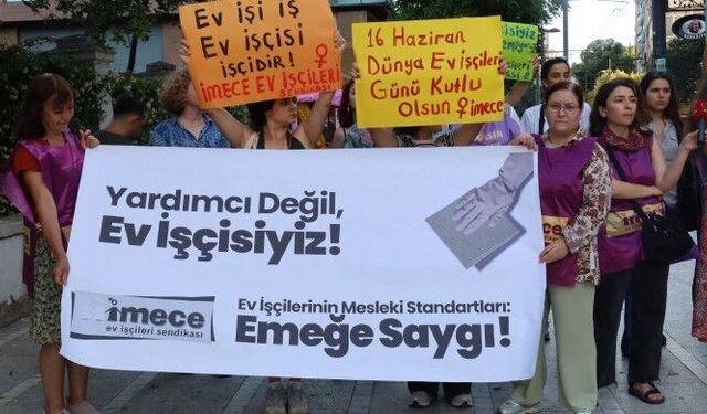 Ev İşçileri Günü: Yardımcı değil, ev işçisiyiz