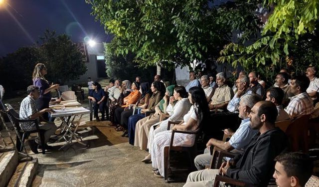Mersin’de “Özgürlük Mitingi” çalışması
