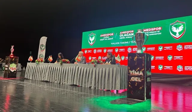 Amedspor Olağan Genel Kurulu Yoğun Katılımla Yapıldı