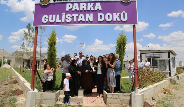 Ergani'de Gülistan Doku Parkı açıldı