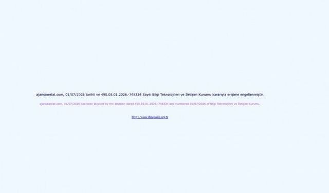 Ajansa Welat ve Azadiya Welat sitelerine erişim engeli