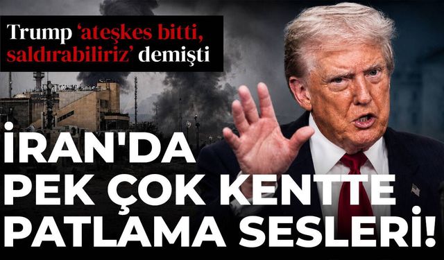 Trump 'ateşkes bitti, saldırabiliriz' demişti