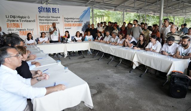 Amed'de Şiyar Be Platformu'nun 'Rabin' hamlesi