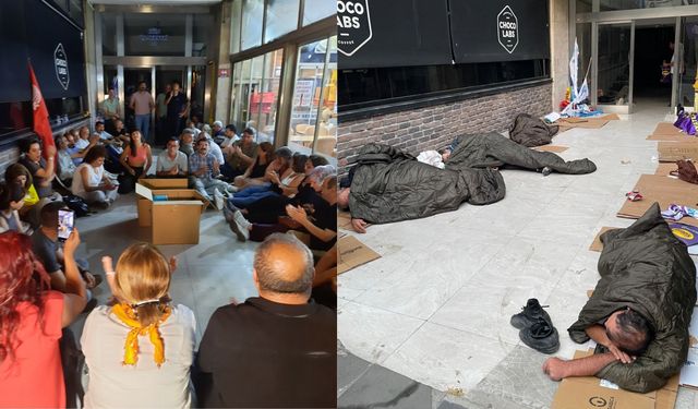KHK nöbeti şarkılar, halaylarla ve zılgıtlarla sürüyor