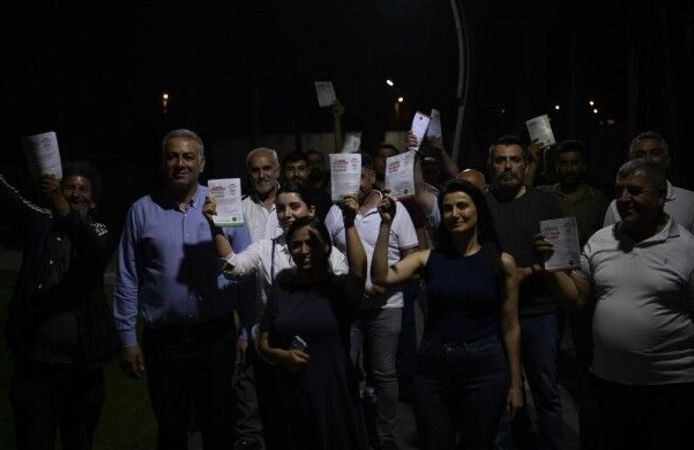 Amed’de gece gündüz ‘Özgürlük Mitingi’ çalışması