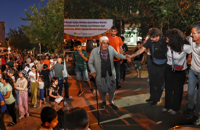 Kayapınar’da müziğin sesi barış ve yaşam için yükseldi
