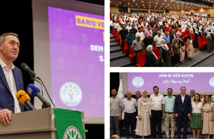 Bakırhan: Demokratik bir Türkiye'yi hep birlikte yaratacağız