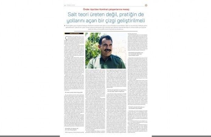 Abdullah Öcalan’dan Komînal’e mesaj