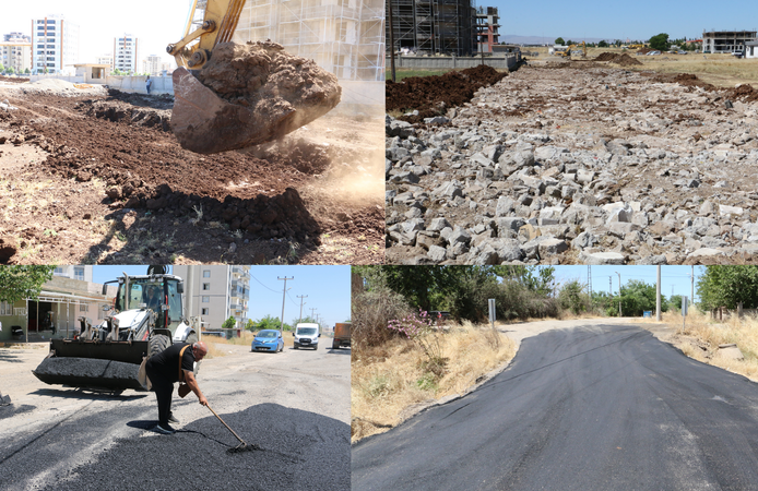 Yenişehir'de ulaşım yatırımları mahalle mahalle sürüyor