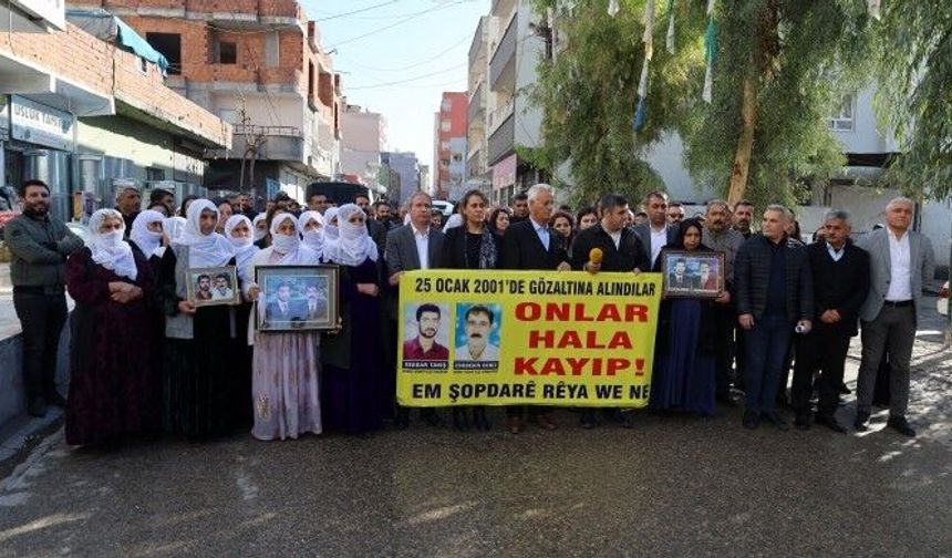 HADEP’li Tanış ve Deniz için açıklama