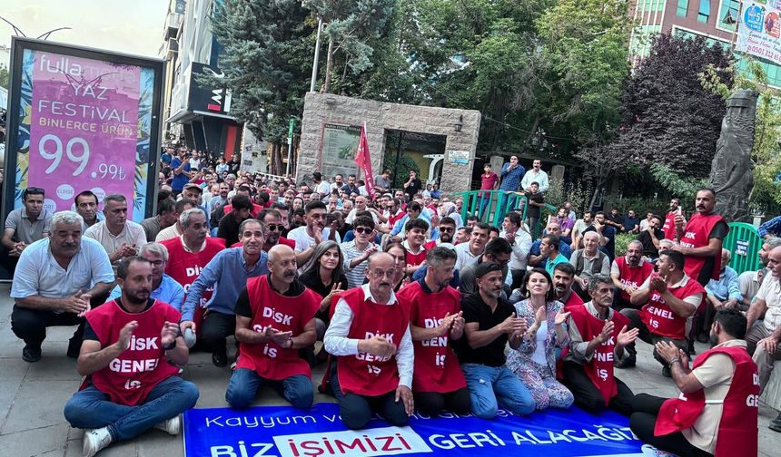 Van’da 223 kişi işçi, anne, baba, eş, çocuk…