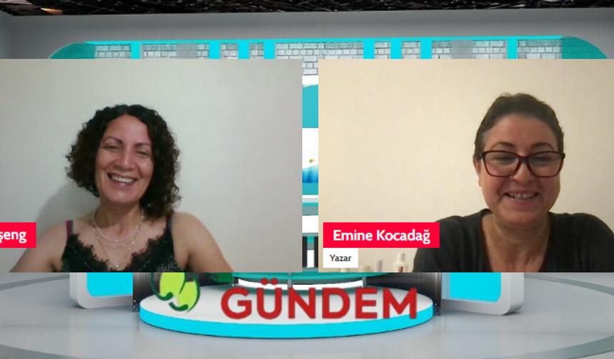 Emine Kocadağ “Demeter’in Bahçesi”ne Konuk Oldu