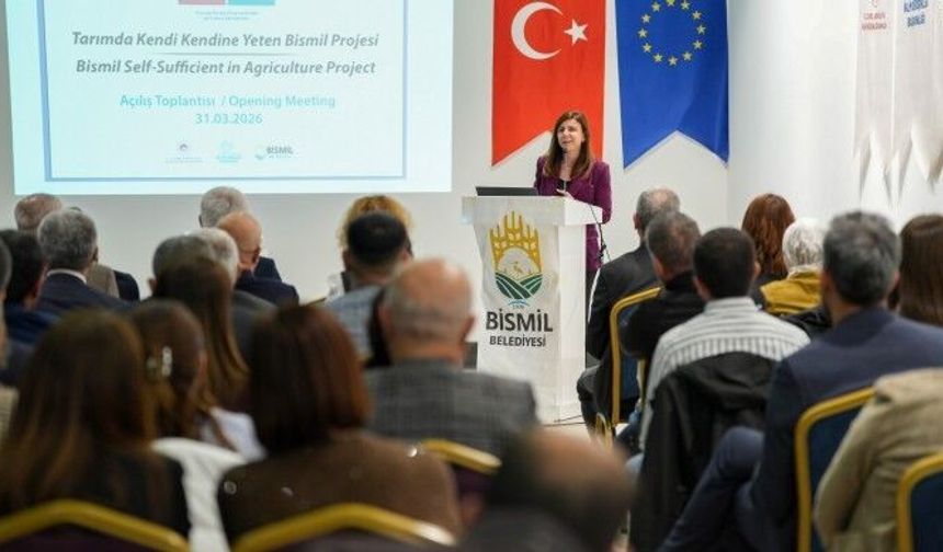Bismil’de Tarımda Kendine Yeten Kent Hamlesi