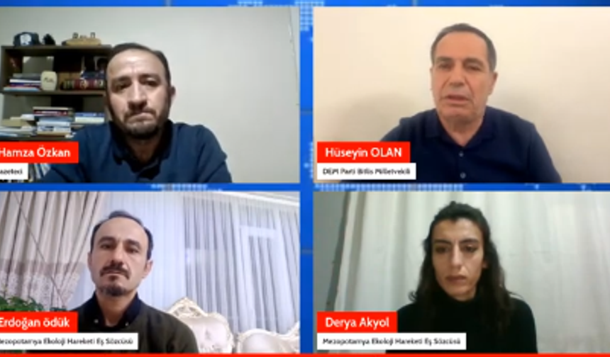 8.Gün’de Bitlis’te siyaset,ekoloji ve su politikaları konuşuldu